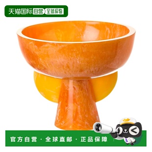 自营Jonathan Adler Como Pedestal Bowl - orange 美国奥莱直发