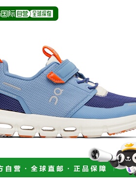 1h可退 香港直邮潮奢 On 女童 蓝色 Cloud Play 儿童运动鞋童鞋童