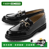 Zoe Nero 3299 日本直邮PASCUCCI Charol Supersoft 黑色乐福鞋