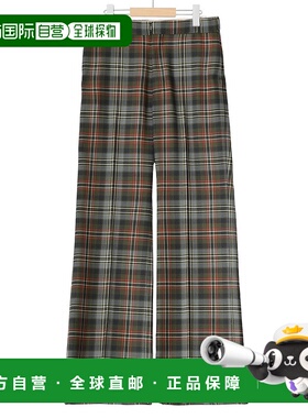1h可退 日本直邮FUMIKA_UCHIDA 女士苏格兰格纹可调腰带长裤 PT00