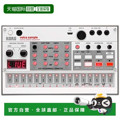 【日本直邮】科音 数码取样器volca sample2合成器内置扬声器电池
