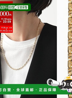 日本直邮TOMWOOD汤姆伍德项链电缆链金色20.5英寸电缆100090 N100