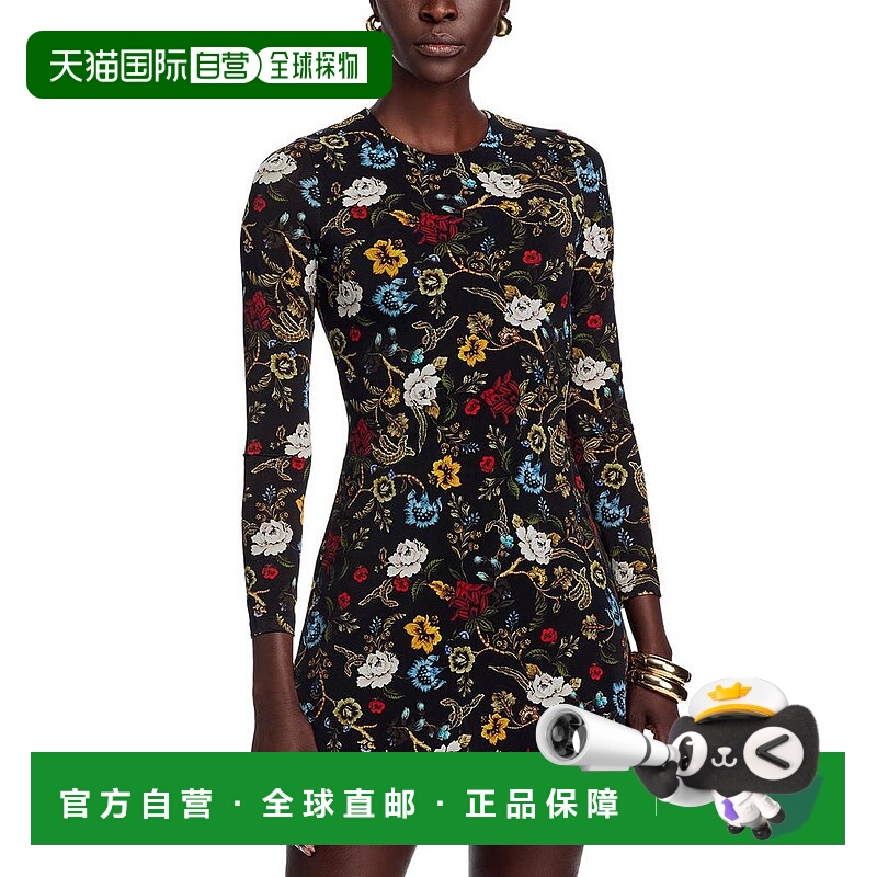 1h可退 【美国直邮】alice + olivia 女士 连衣裙针织长袖