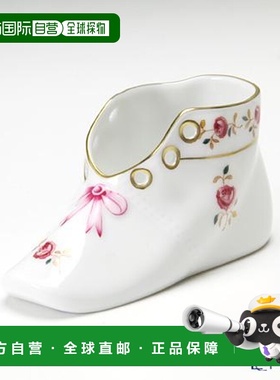 日本直邮HEREND 玫瑰装饰 RGS 07570-0-00 鞋子 10 厘米 摆件 装