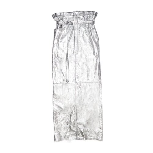 香港直邮ACNE STUDIOS 女士半身裙 AF0309AAE AW2021 白色 高腰长