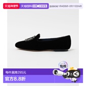 日本直邮Odette 闪钻装 1h可退 Odile 女士圆头平底芭蕾鞋 饰