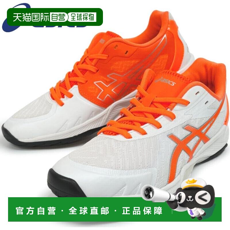 ASICS 亚瑟士 V-SWIFT FF 3 SO 排球鞋 低帮系带 男女通用 白橙银图片