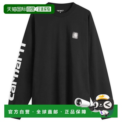香港直邮CARHARTT WIP 男士 Archive Script 长袖T恤 I03600289XX