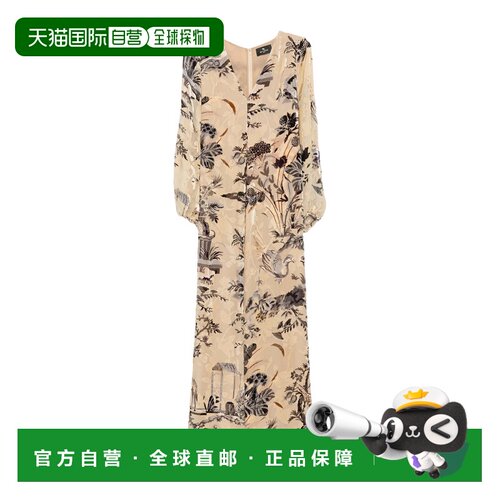 香港直邮ETRO 女士连衣裙 AW2026长裙 WRHA053299SAD1DX0821X0821