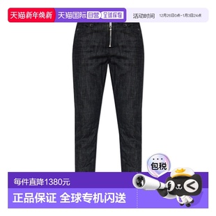 香港直邮Dsquared2 S72LB0849S30357 腰带环牛仔长裤