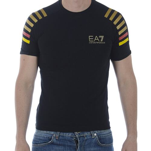 EA7 EMPORIO ARMANI 男士T恤 3ZPTA8PJM5ZBLACK