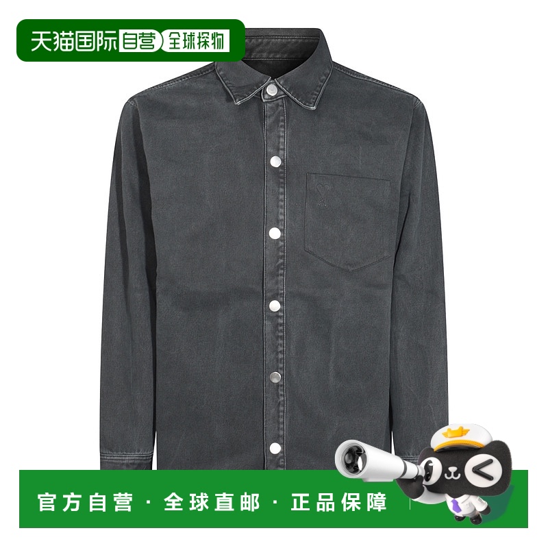 1h可退 香港直邮潮奢 Ami Paris 男士 外套式衬衫 UJK261CO0037