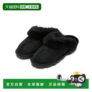 百搭家居 一脚蹬毛绒舒适休闲简约时尚 韩国直邮自营Ugg拖鞋 男女款