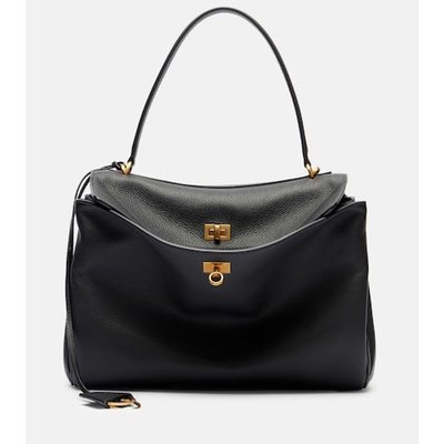 潮奢 Balenciaga 巴黎世家 女士 Rodeo 中号皮革手提包