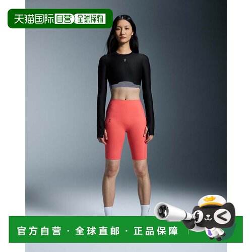 日本直邮On 女士高性能训练短紧身裤昂跑跑步运动