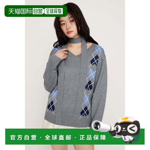 SLY 阿盖尔JQ上衣针织衫