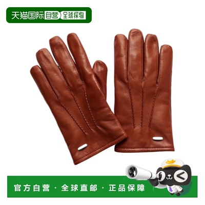 香港直邮OUR LEGACY 男士手套 A4258BC AW2025 红色 机车露指手套