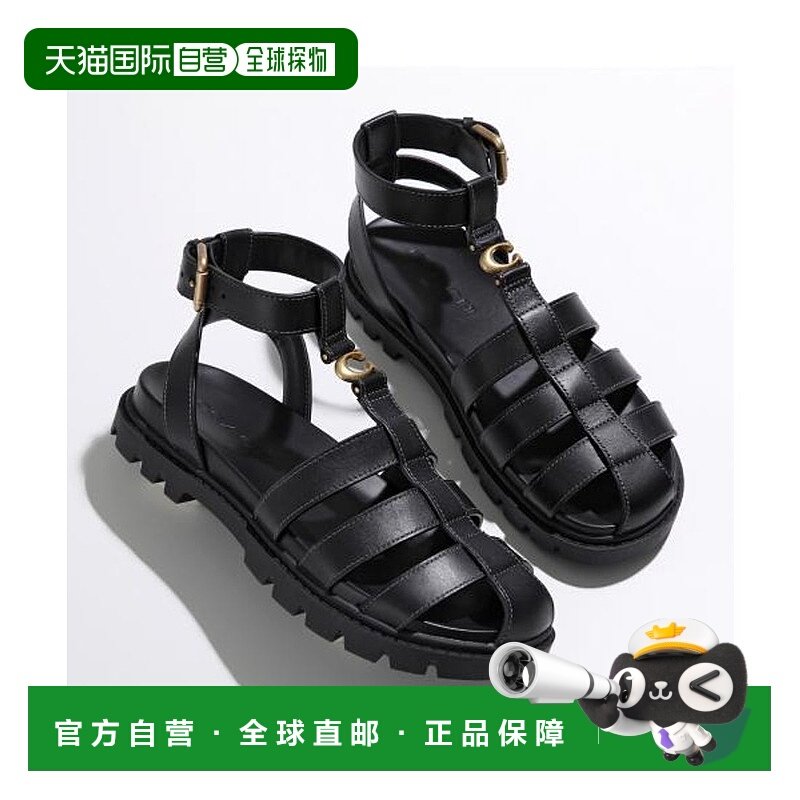 日本直邮COACH 渔夫凉鞋 CAR69 皮革款 [CO078BW018905]