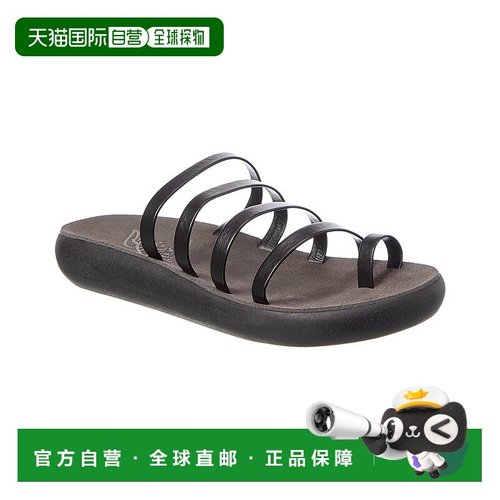 自营 ancient greek sandals古希腊凉鞋 Niki 舒适皮革凉鞋 - 黑