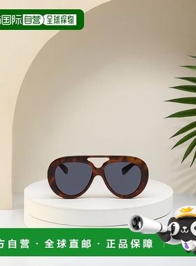 香港直邮Loewe 徽标太阳镜 LW40144U罗意威