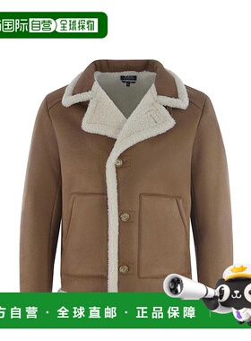 香港直邮A.P.C. 男士夹克 PSAJOH02971AAD-0 棕色 A.P.C.  Coats