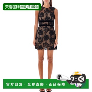 1h可退 欧洲直邮SELF-PORTRAIT 女士连衣裙AW24017SBBLACK女装