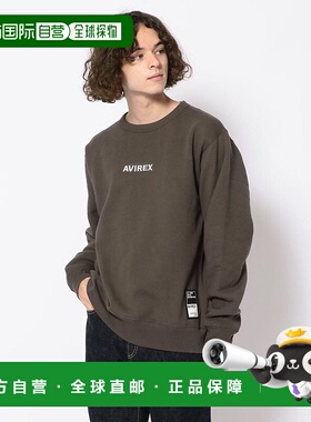 日本直邮AVIREX 标志圆领运动衫 AV1129EM020352卫衣