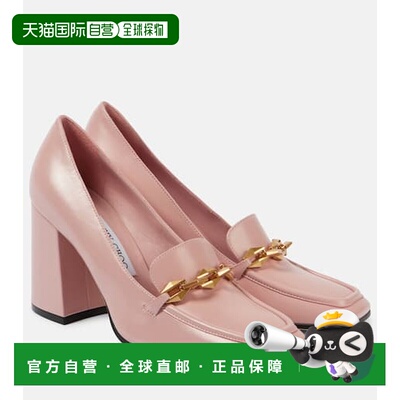 1h可退 香港直邮Jimmy Choo 周仰杰 女士 Diamond Tilda 85 皮质