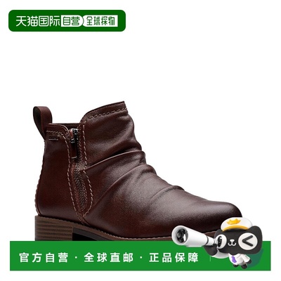 自营Clarks Aspra Walk Waterproof British Tan Leather  261752