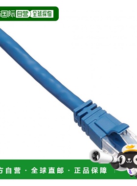 【日本直邮】SANWA SUPPLY连接线三和交叉线15米CAT6 UTP蓝色经久