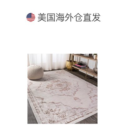 jonathan yAlhambra Ornate Medallion Modern Area 地毯 - 奶油/