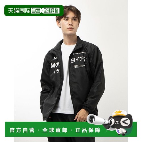 日本直邮 Authentic Logo 男士防风连帽拉链夹克 DX-C2692AP