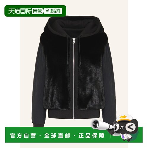 香港直邮MACKAGE 女士户外风衣 100285119013000 CO 黑色 Reversi