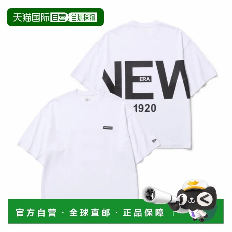 日本直邮【日本直邮】new era纽亦华男女同款T恤14410046新款短袖