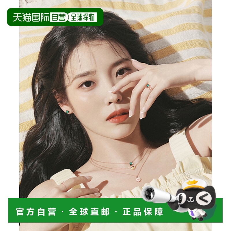 韩国直邮JESTINA 女士耳环 JJJTEQ3BS074R4000 14K配饰