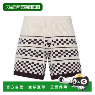 香港直邮Amiri 格纹网眼短裤 AMBMSO1057