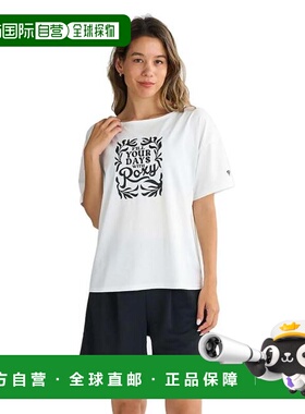 日本直邮ROXY 三点式泳衣套装 带拉什T恤 ARTSY FLORAL 泳衣套装