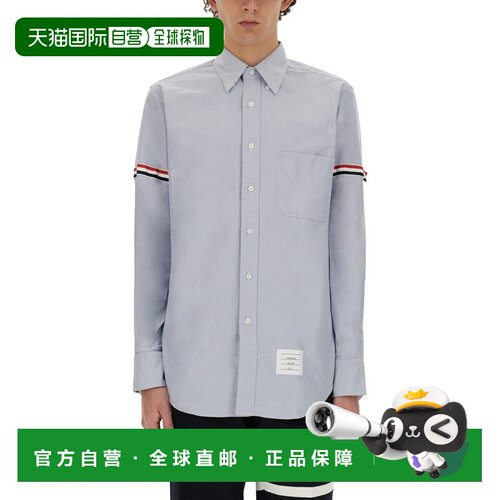 香港直邮THOM BROWNE 男士衬衫 MWL150E03113480 CO 浅蓝色 Shirt