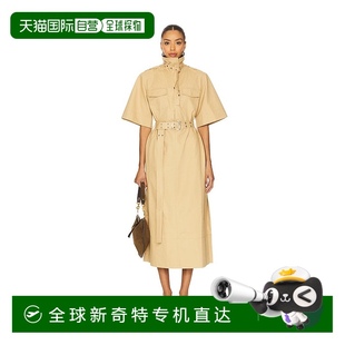 夏裝 甘尼 1h可退 款 女士 經(jīng)典 西裝 香港直郵GANNI 料大樽領(lǐng)長款 連