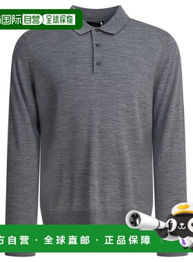 1h可退 香港直邮VINCE 男士 美利奴羊毛Polo衫 M05196453A058HGYG