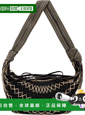 1h可退 香港直邮Lemaire 女士 米色 & 黑色 Fortune Croissant Fi