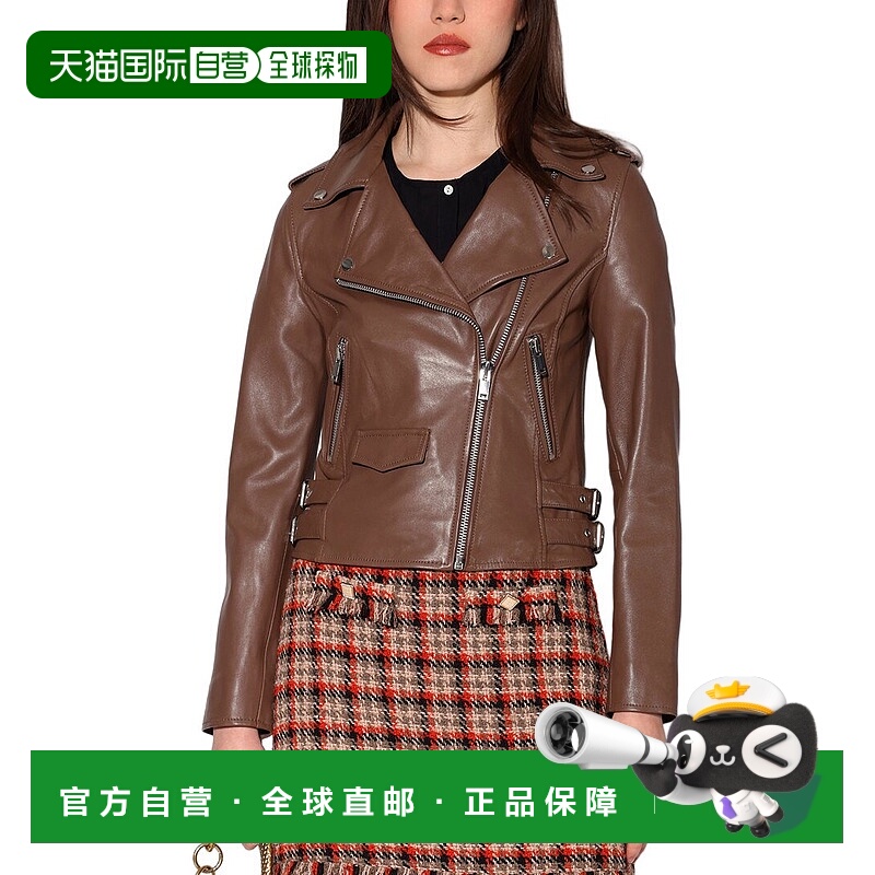 自营Walter Baker Liz Leather Jacket - black 美国奥莱直发
