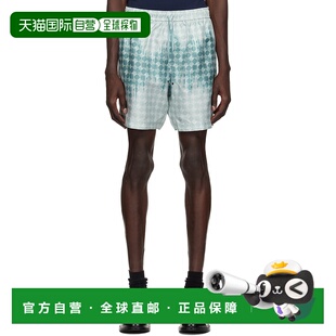 香港直邮AMIRI 男士 蓝色 MA Quad Bleached 短裤 AMSHCA1074