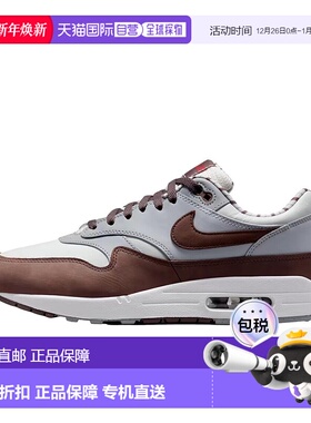 自营 Nike Air Max 1 Premium Summit白色/梅花形Eclipse FB8916-