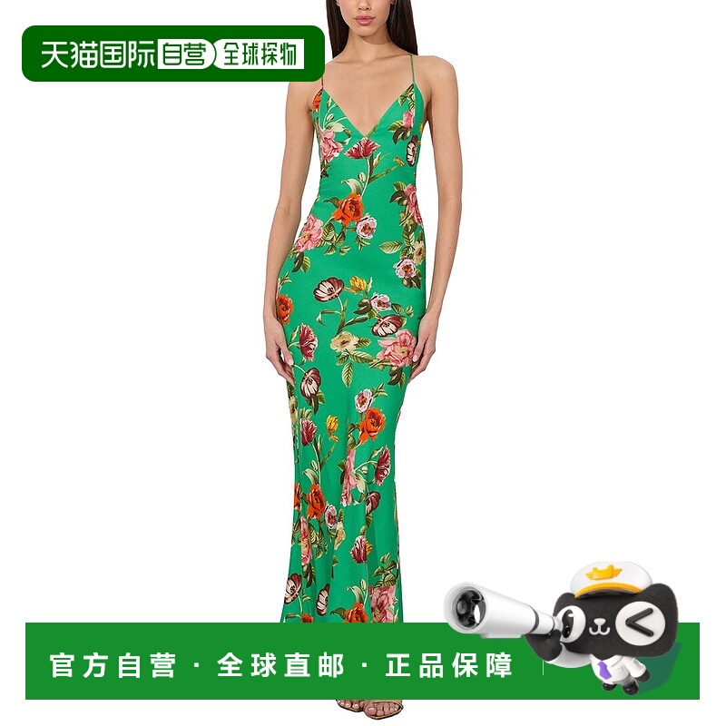 自营alice + olivia Loma Dress - green 美国奥莱直发连衣裙长裙