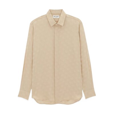Saint Laurent 波点长袖衬衫 646850Y1I44