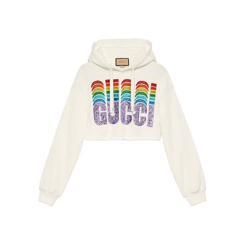 Gucci 徽标刺绣卫衣 688197XJE5O