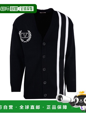 香港直邮VALENTINO 男士针织毛衣 2V3KA02J95E0NA SS2023 黑色