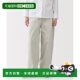 日本直邮MUJI Labo 男女同款 1h可退 全棉轻帆布抽绳休闲裤 45480