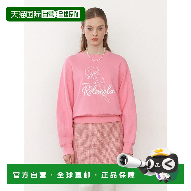 韩国直邮rolarola少女甜美可爱清新法式日常设计师女款卫衣301886